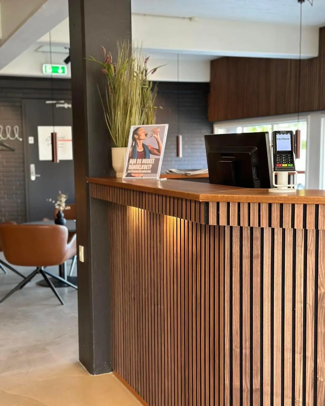 Receptionen hos Aktivt Velvære